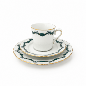 Zestaw śniadaniowy Filiżanka kolekcjonerska porcelanowa Eschenbach