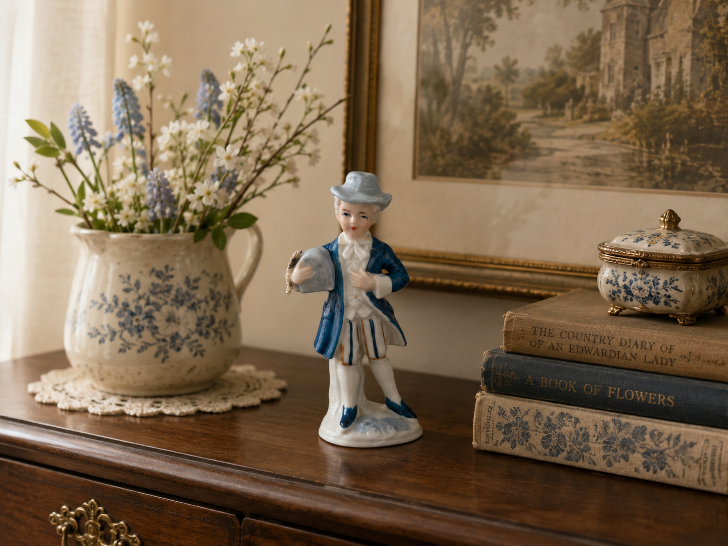 Figurka kolekcjonerska porcelanowa Vintage - Image 2