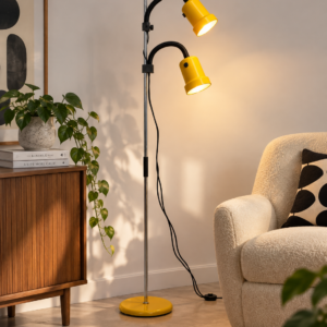 Lampa podłogowa Brilliant- Leuchten z lat 70/80-tych