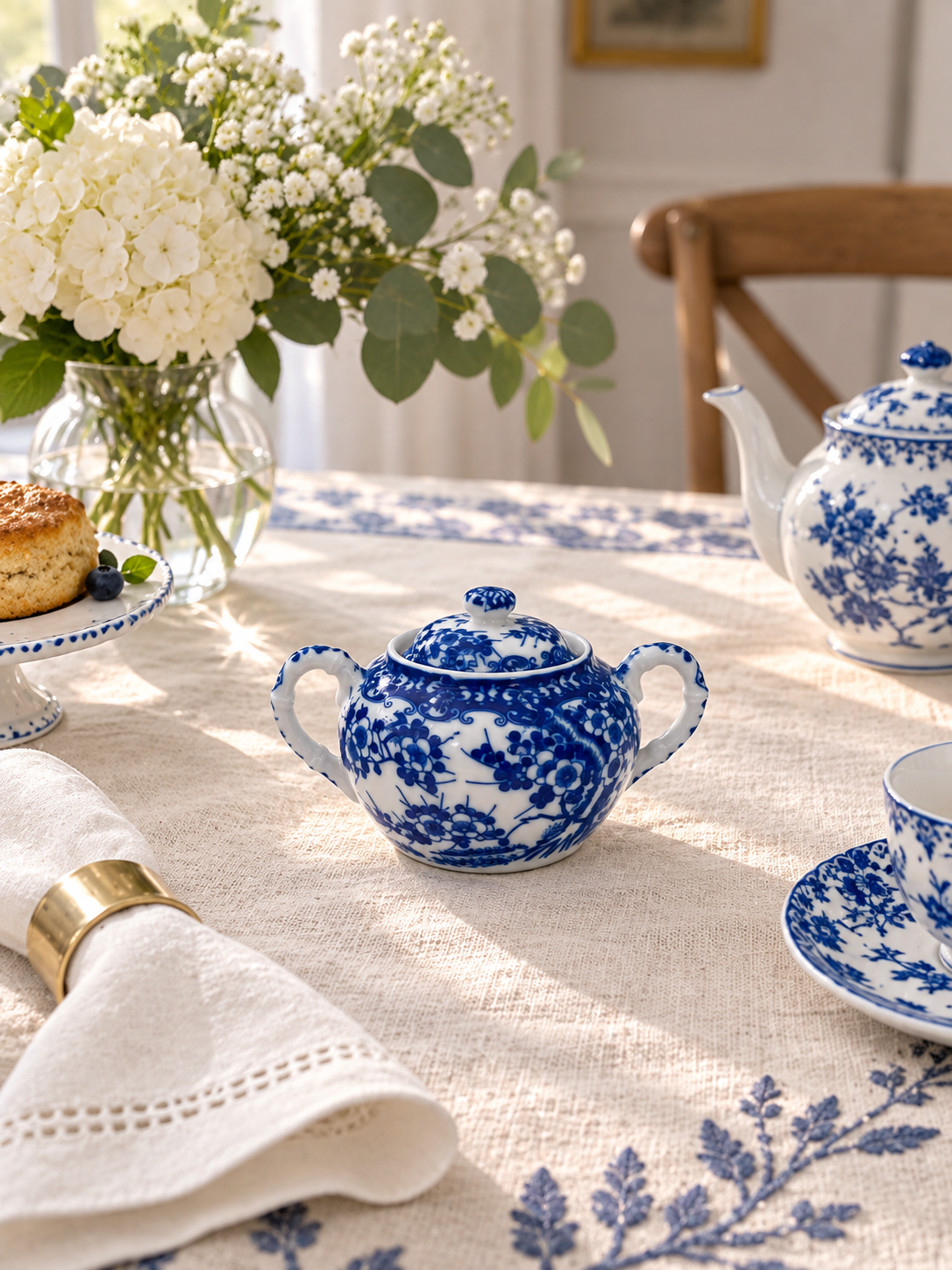 Cukiernica porcelanowa Japonska