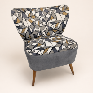 Vintage cocktail armchair from the communist era