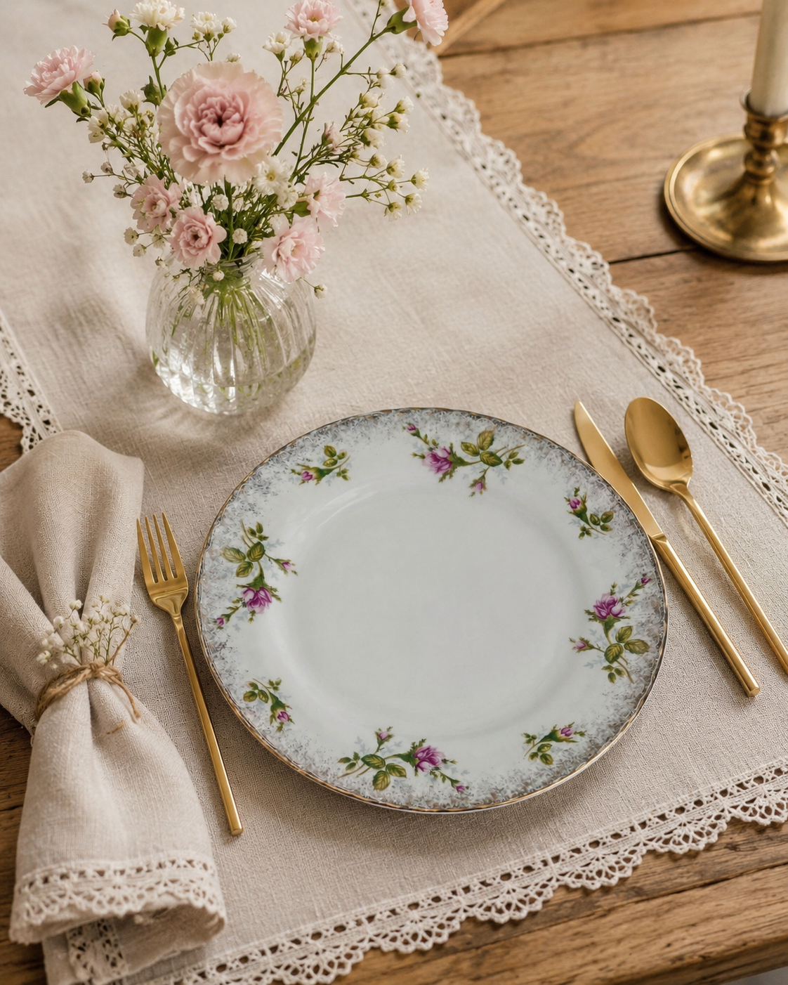 Talerz płaski obiadowy porcelanowy Chodzież Polska - obrazek 8