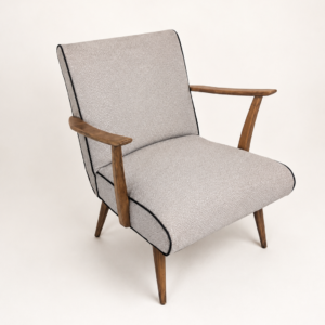 Fotel skandynawski w stylu Mid-century