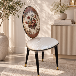 Krzesło designerskie Medalion lata 60-te