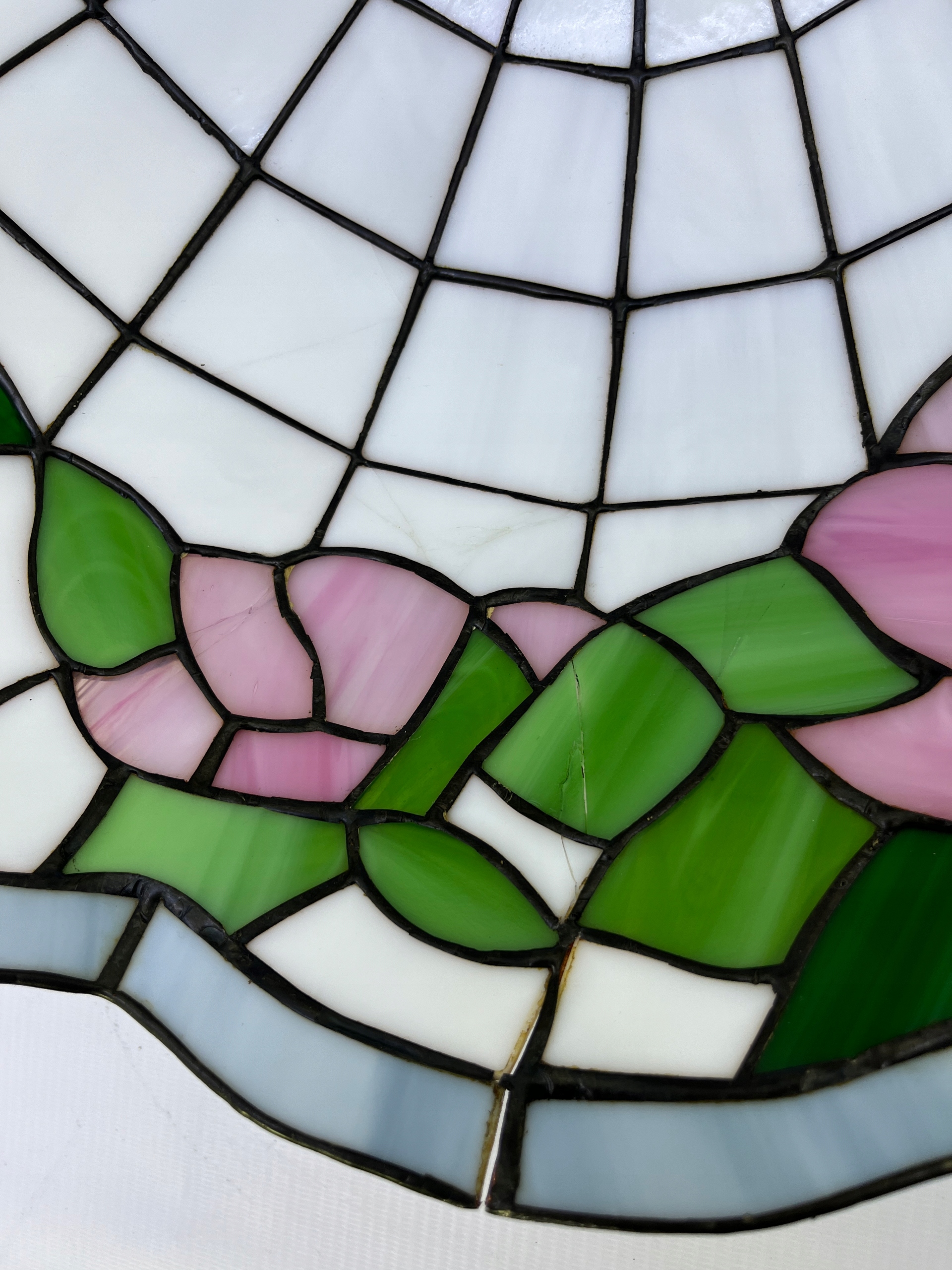 Zwis lampa Żyrandol stylowy Tiffany Delikatne peknięcia - obrazek 8