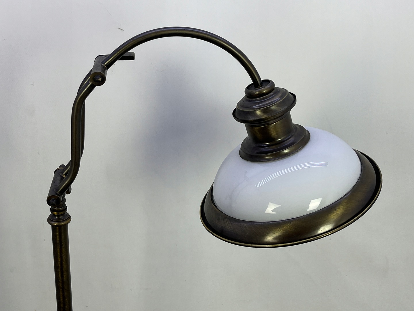 Lampa podłogowa lata 80-te mosiądz - obrazek 3