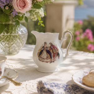 Dzbanuszek na mleko porcelanowy Zaječar Jugosławia
