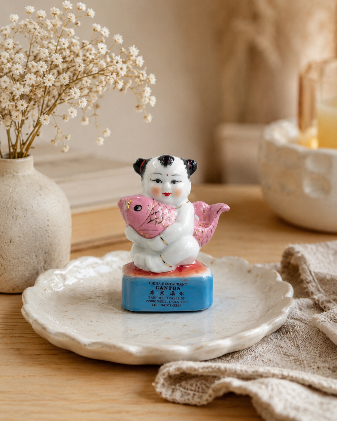 Figurka kolekcjonerska porcelanowa Chińska - obrazek 2
