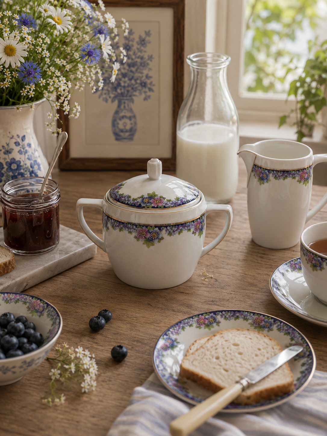 Cukiernica porcelanowa Schönwald P.S.A.G - Image 2