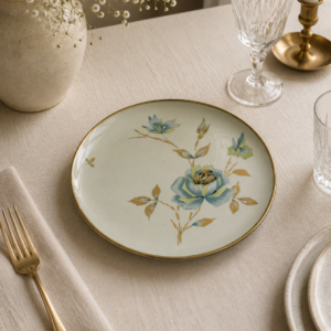 Duży talerz płaski porcelanowy Johann Seltmann Vohenstrauss