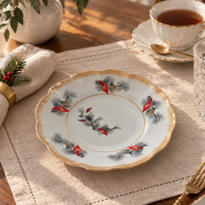Talerz głęboki obiadowy porcelanowy China