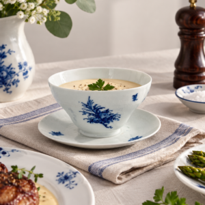 Sosjerka ze spodkiem Rosenthal Romanze in Blau
