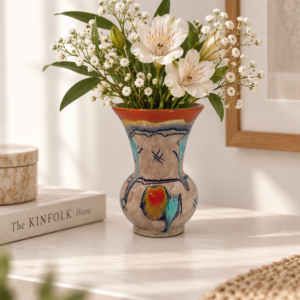 Wazon dekoracyjny ceramiczny Art Deco