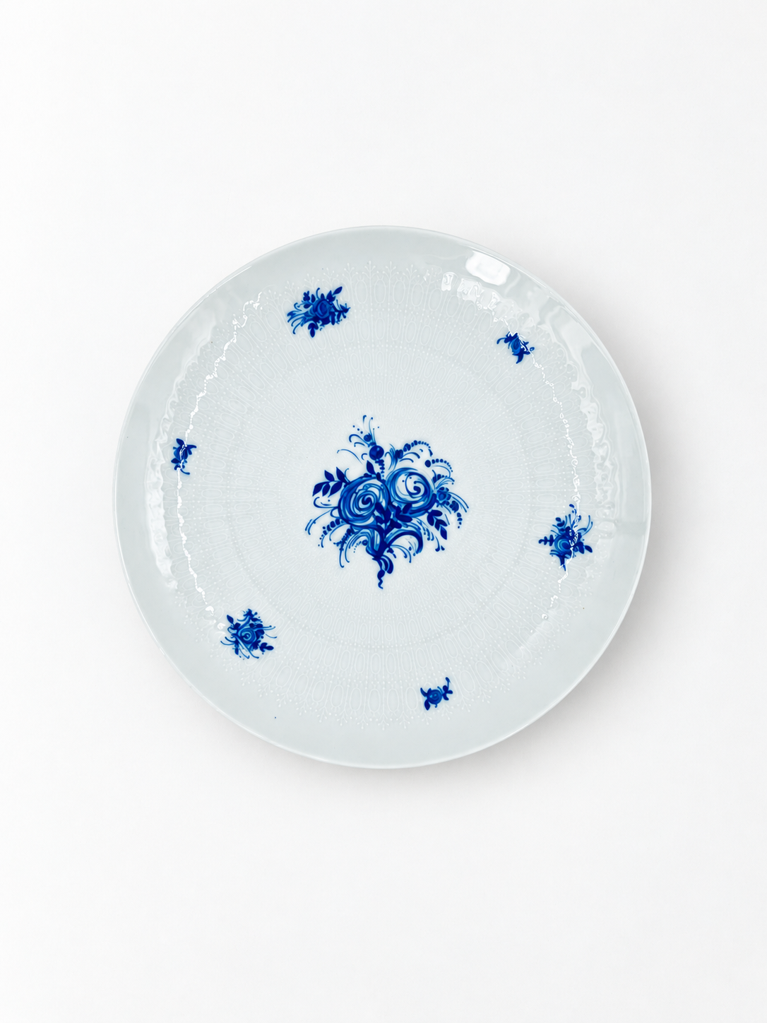 Talerz deserowy porcelanowy Rosenthal Romanze in Blau - Image 2