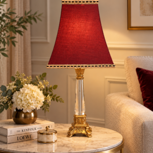 Elegancka lampa stołowa vintage  – lata 60./70.