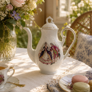 Dzbanek na herbatę porcelanowy Zaječar Jugosławia