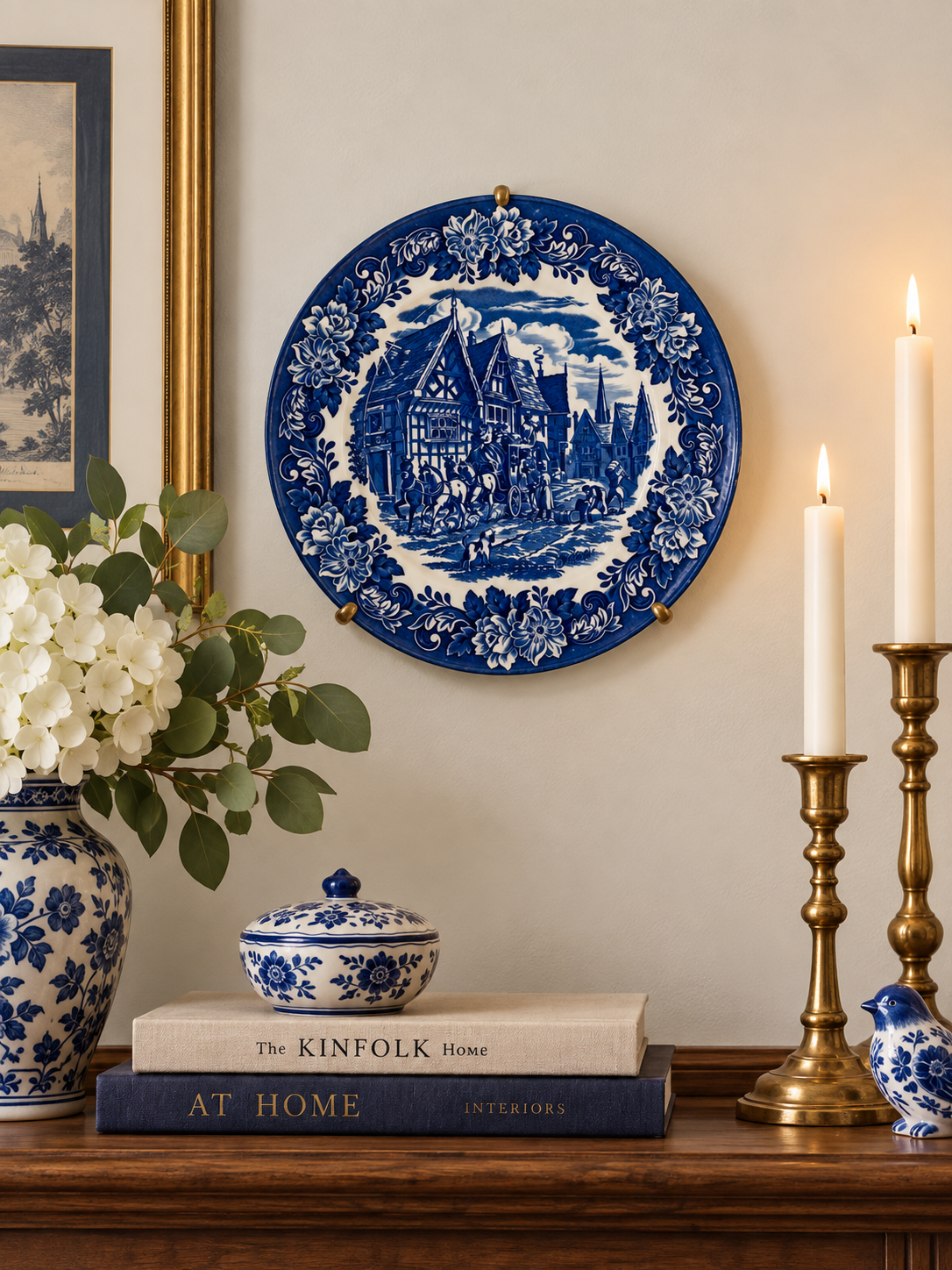 Talerz dekoracyjny Englisch Ironstone Tableware