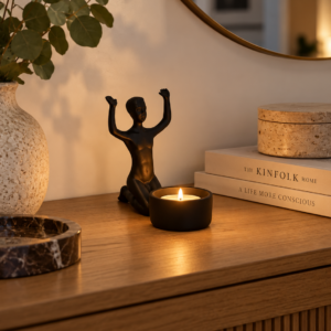 Vintage decorative candle holder