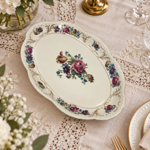 Patera porcelanowa Carl Schumann Porzellanfabrik