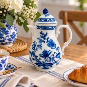 Dzbanek porcelanowy Oscar Schaller & Co