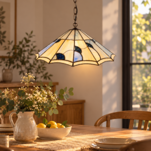 Zwis lampa Żyrandol stylowy Tiffany