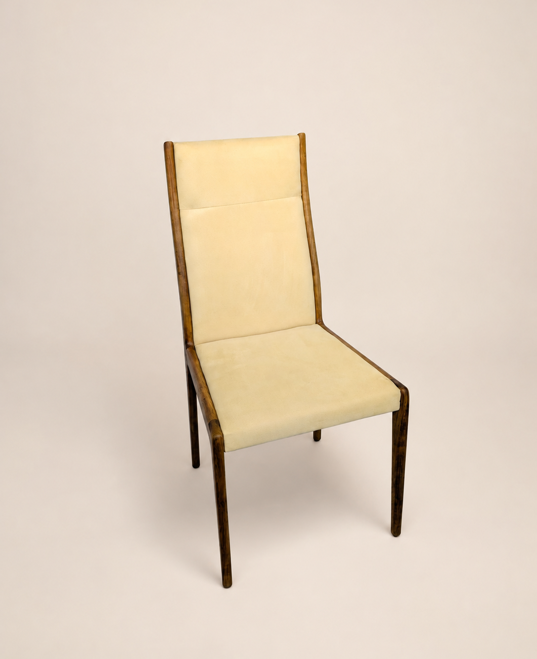 Duńskie krzesło z lat 60-tych w stylu Mid-century