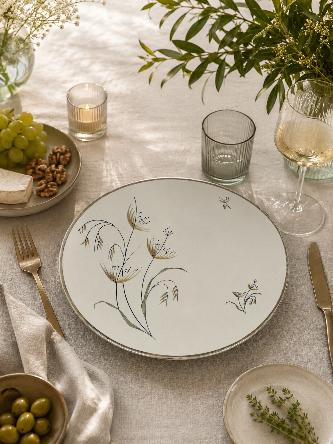 Duży talerz porcelanowy Johann Seltmann Vohenstrauss