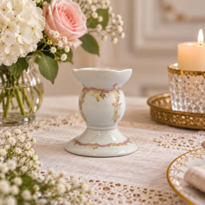 Świecznik porcelanowy AK Kaiser Dubarry Louvre