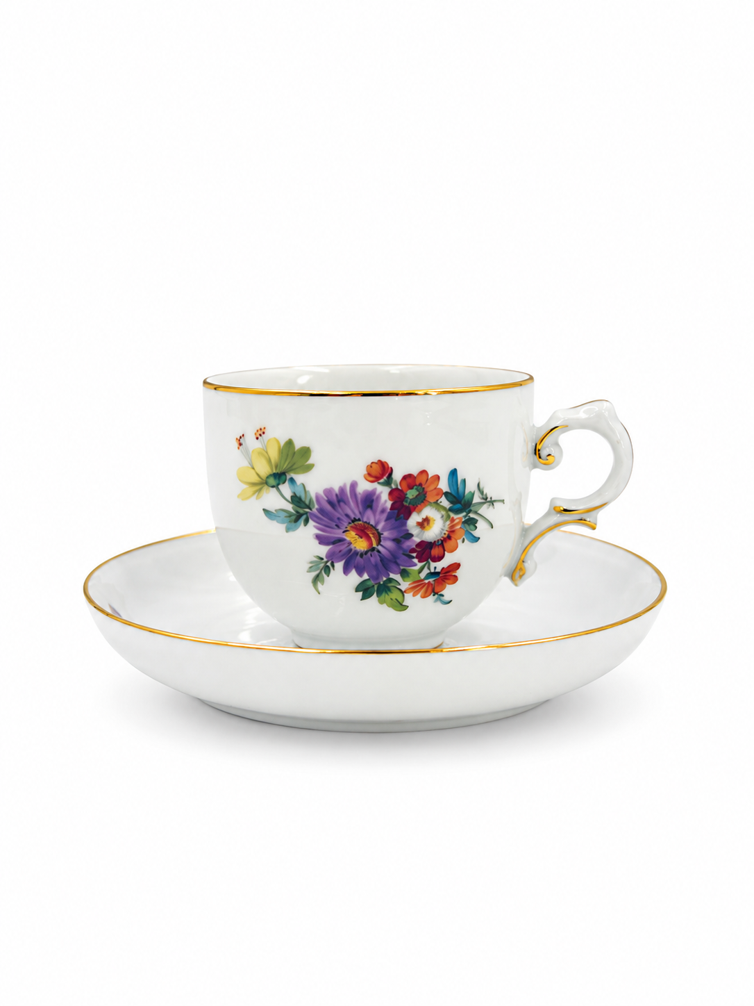 Zestaw śniadaniowy Filiżanka kolekcjonerska porcelanowa Furstenberg - obrazek 2