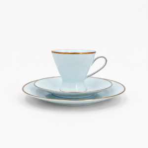 Zestaw śniadaniowy Filiżanka kolekcjonerska porcelanowa Rosenthal Form 2000