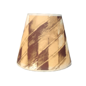 PVC bulb lampshade 22cm high
