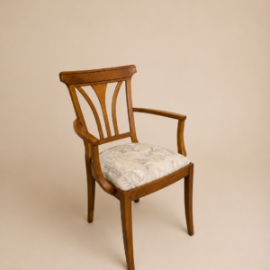 Italian armchair by Selva in beech wood