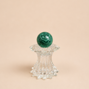 Mineral, stone, ball of natural Malachite stone weight 680g