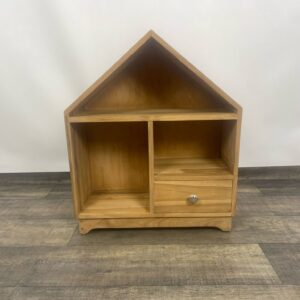 Szafka na książki z drewna palisandrowego z szufladą