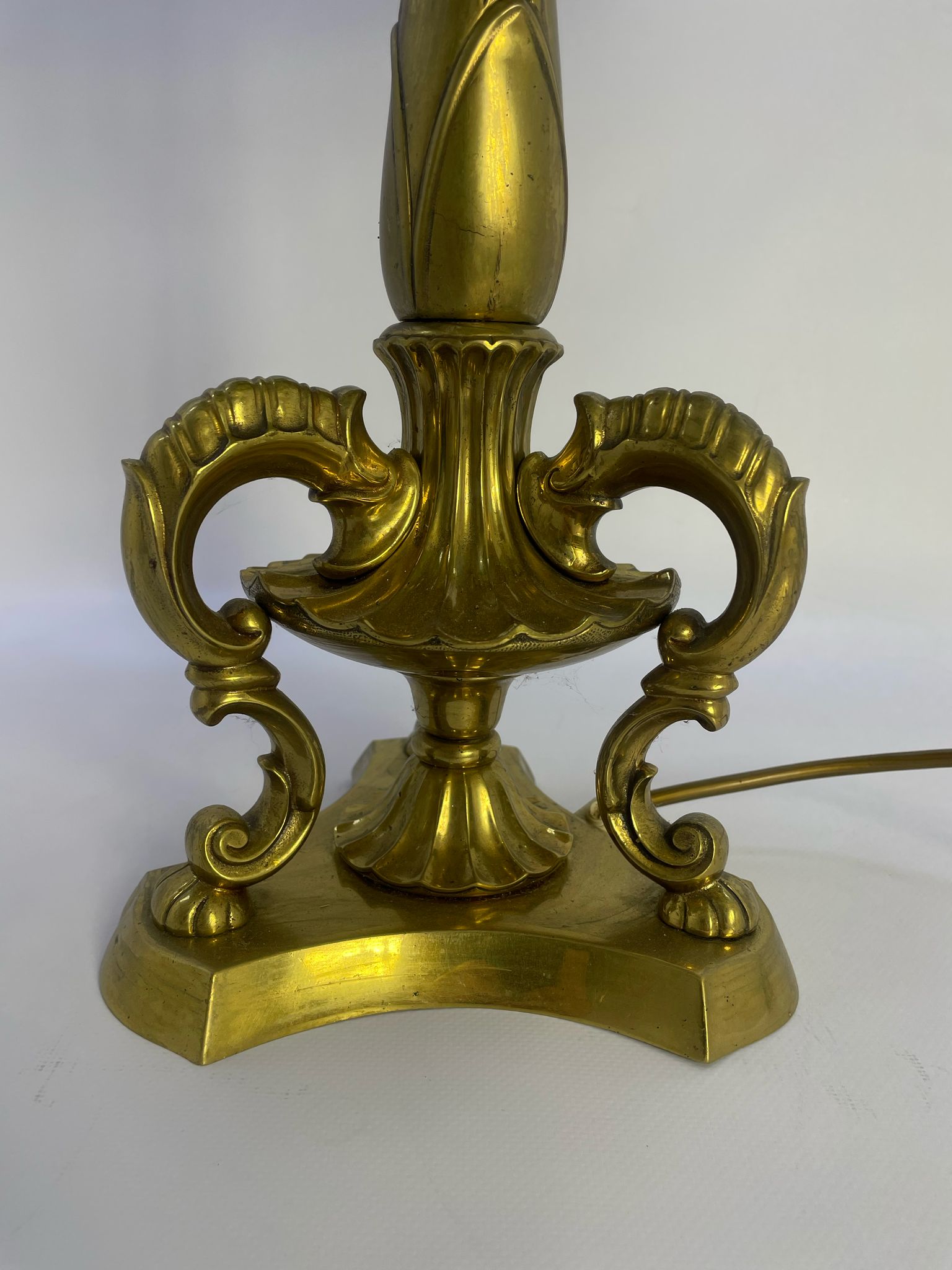 Lampa witrażowa mosiądz w stylu Tiffany - obrazek 16