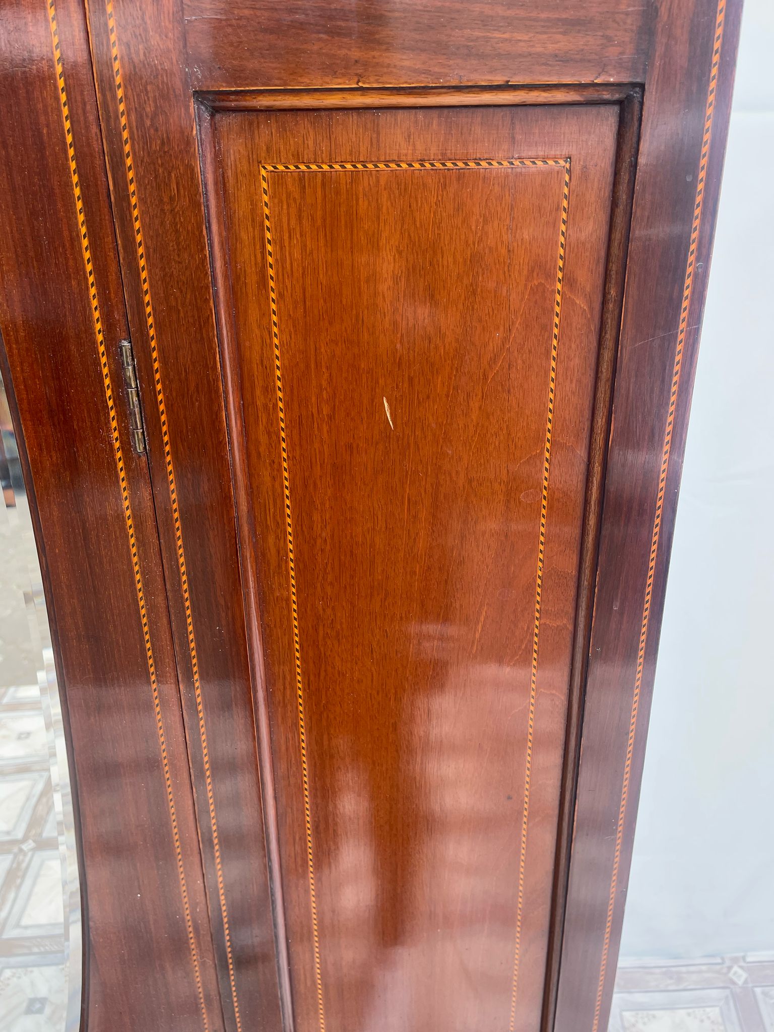 Szafa secesyjna z lustrem kryształowym z drewna palisandrowego - Image 11