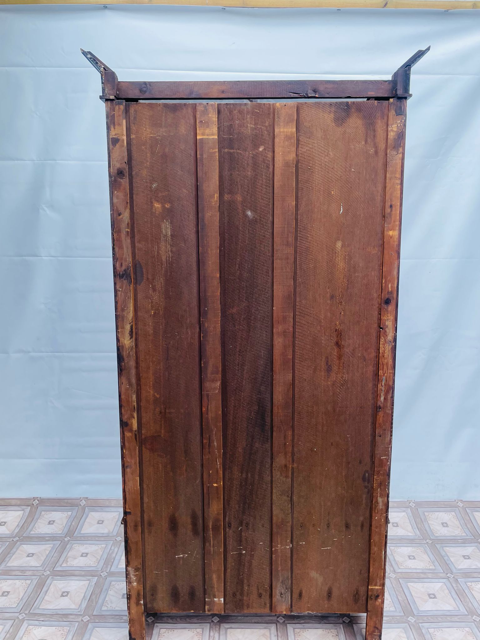 Szafa secesyjna z lustrem kryształowym z drewna palisandrowego - Image 25