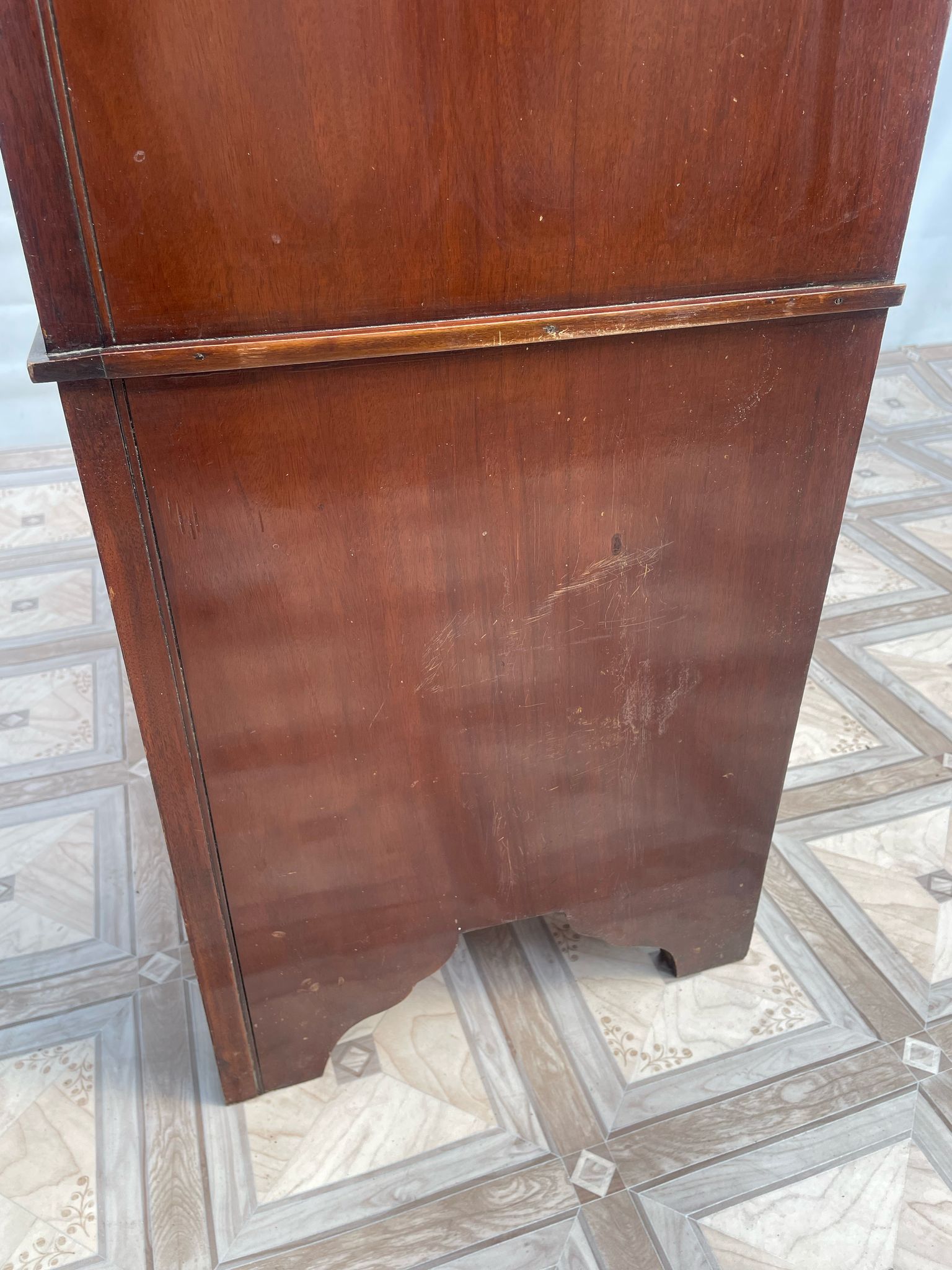 Szafa secesyjna z lustrem kryształowym z drewna palisandrowego - Image 24