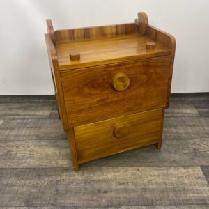 Cabinet with drawers in rosewood