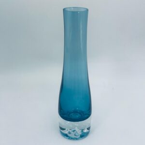 Blue glass vase Asede Vase Sweden 1960s
