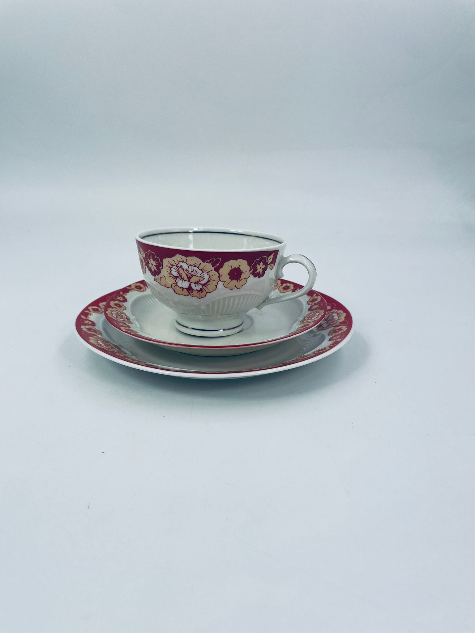 Zestaw śniadaniowy trio vintage lettin - obrazek 2