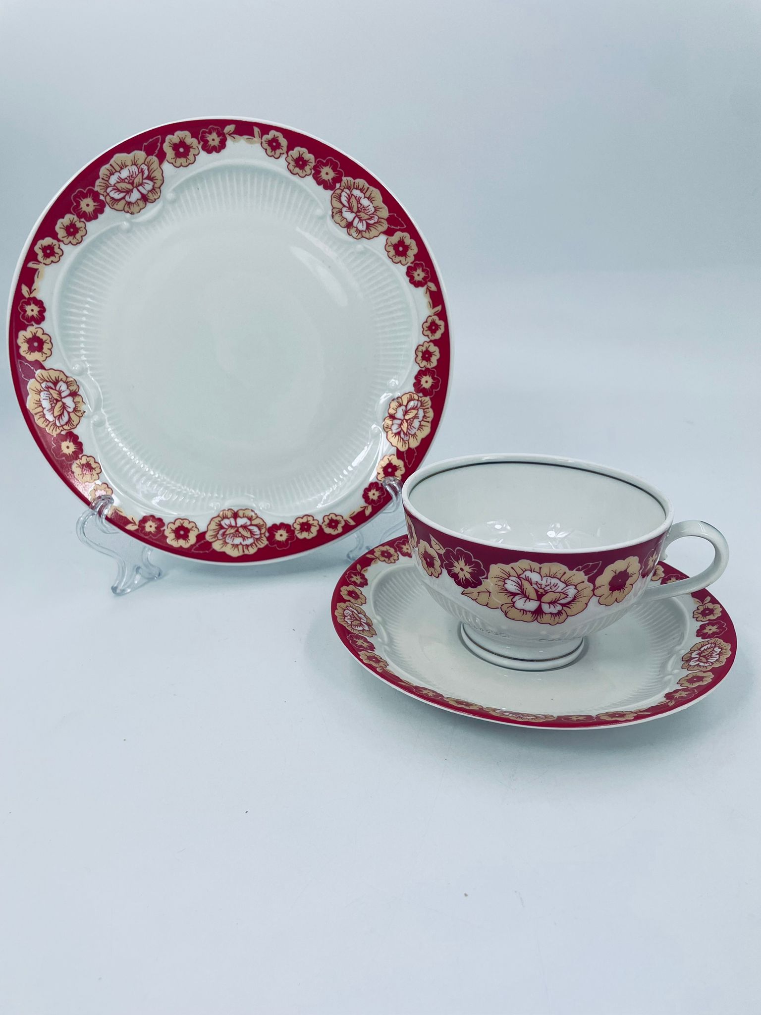 Zestaw śniadaniowy trio vintage lettin - obrazek 8