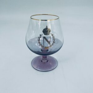 Czech cognac napoleon glasses from the communist era