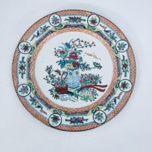 Decorative porcelain plate