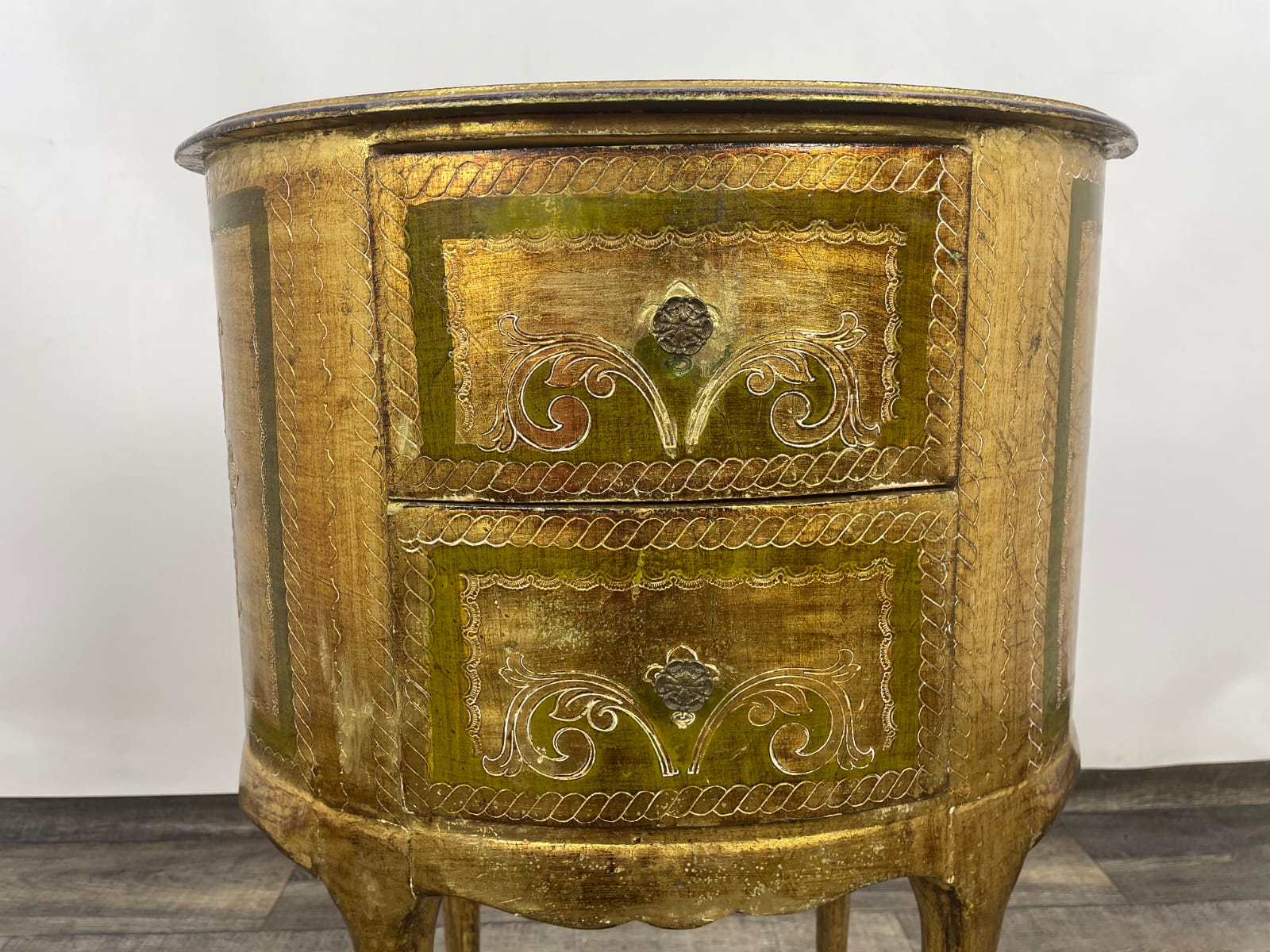 Stolik, szafka nocny rokoko włoski XX WIEKU - Image 3