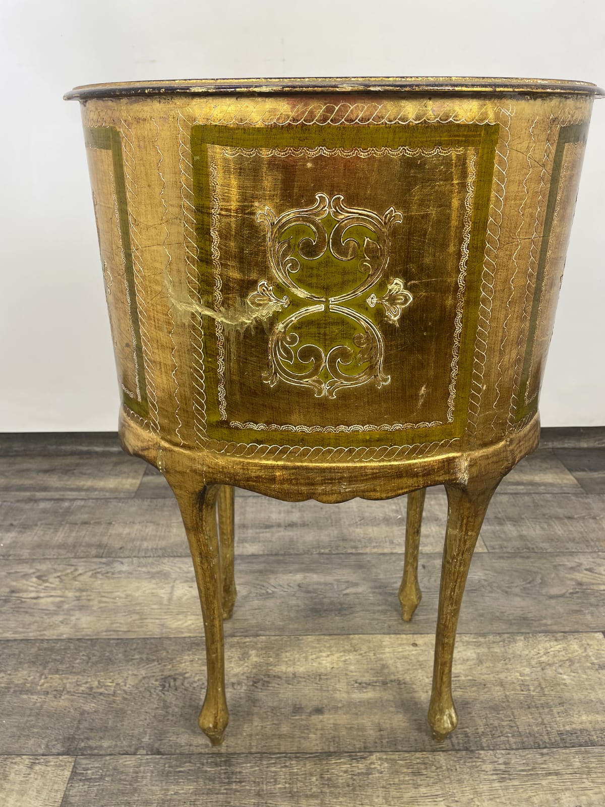 Stolik, szafka nocny rokoko włoski XX WIEKU - Image 5