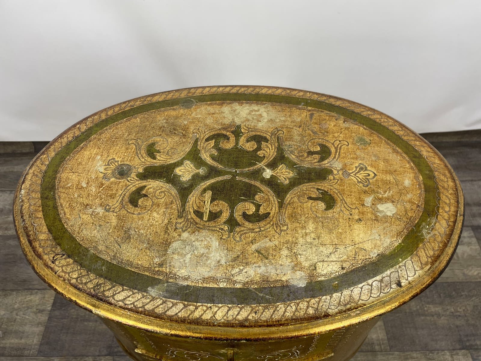 Stolik, szafka nocny rokoko włoski XX WIEKU - Image 9