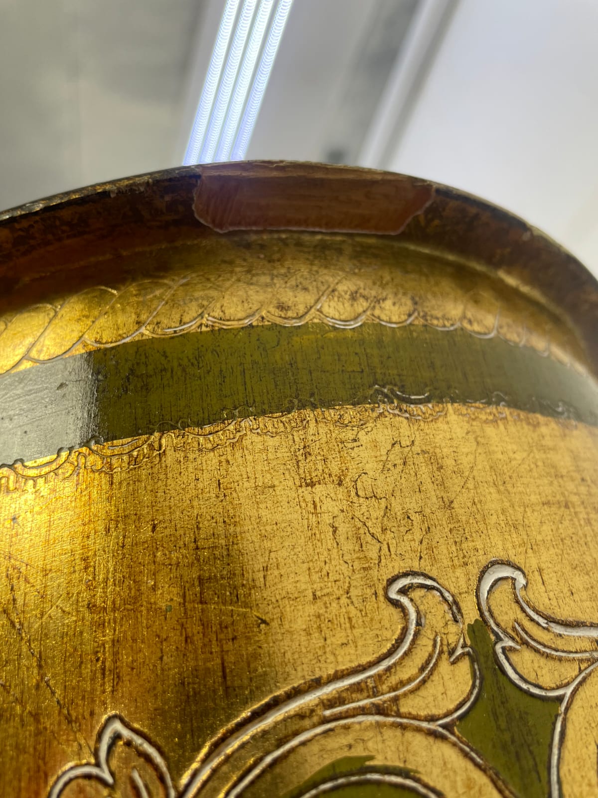 Stolik, szafka nocny rokoko włoski XX WIEKU - Image 12