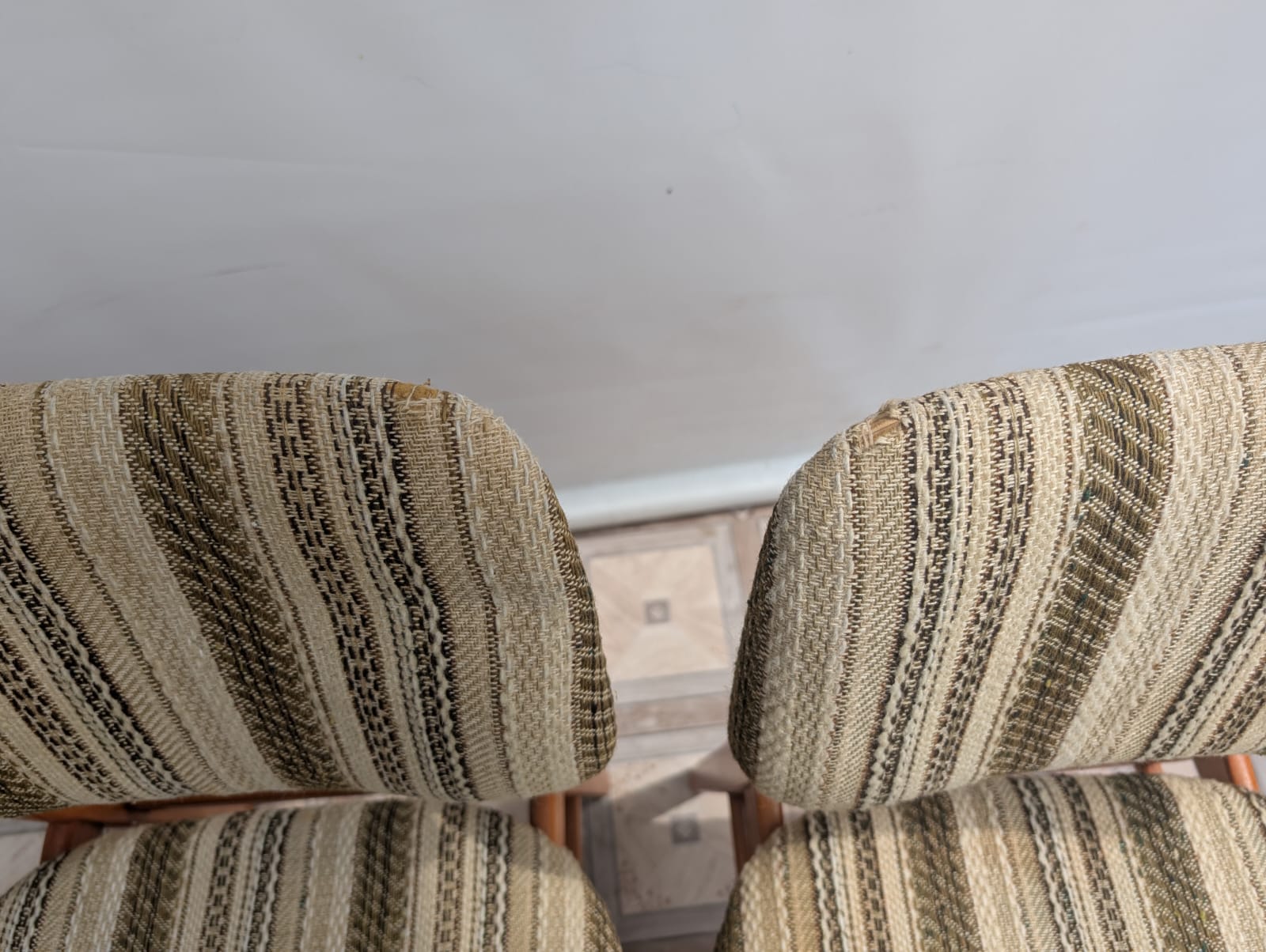 Krzesło tekowe Proj. Erich Straatmann Idea Mid Cetury z lat 60/70-tych - obrazek 14