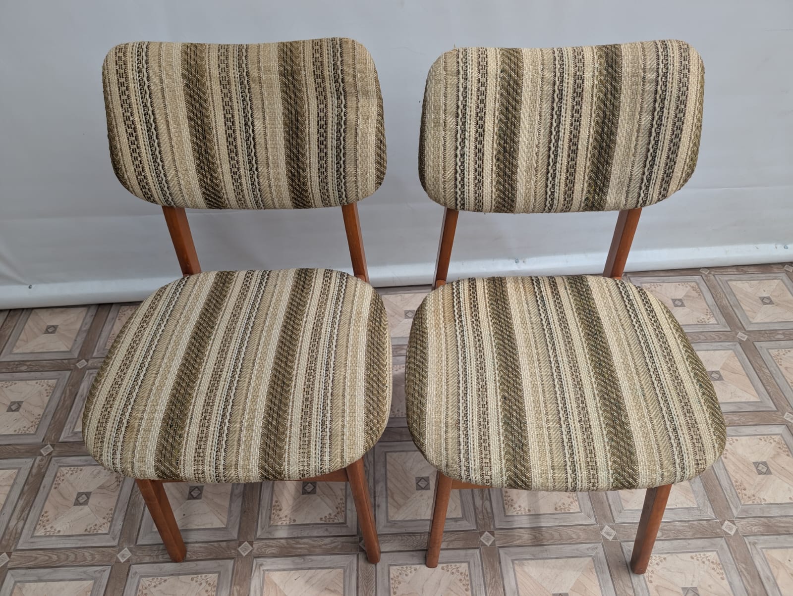 Krzesło tekowe Proj. Erich Straatmann Idea Mid Cetury z lat 60/70-tych - obrazek 13